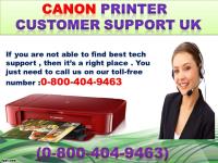Canon printer technical support UK 0-800-404-9463 image 1